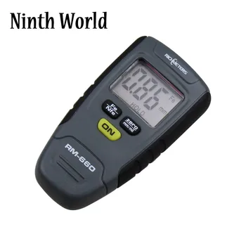 

RM660 Paint Coating Thickness Gauge Digital Meter Instrument Tester 0-1.25mm Iron Aluminum Base Metal Car Measure