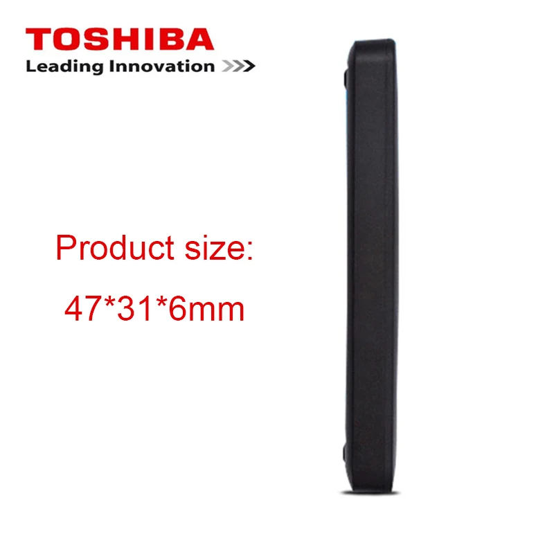 Toshiba 1TB 500GB External Mobile HDD 2.5\