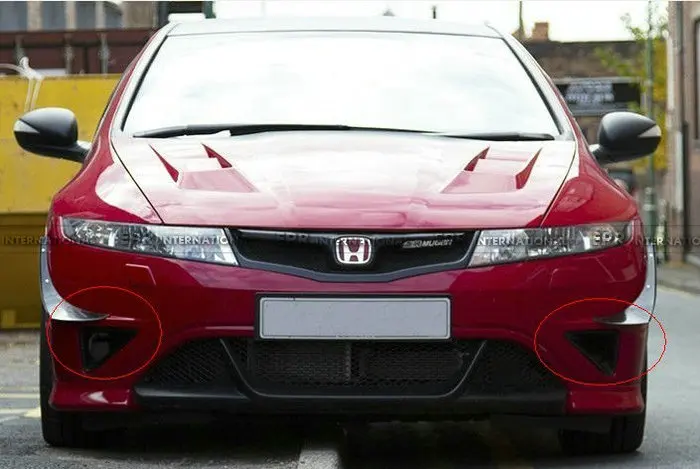 

Fit for HONDA for CIVIC FN2 TYPE Rcarbon fiber Car Foglight cover