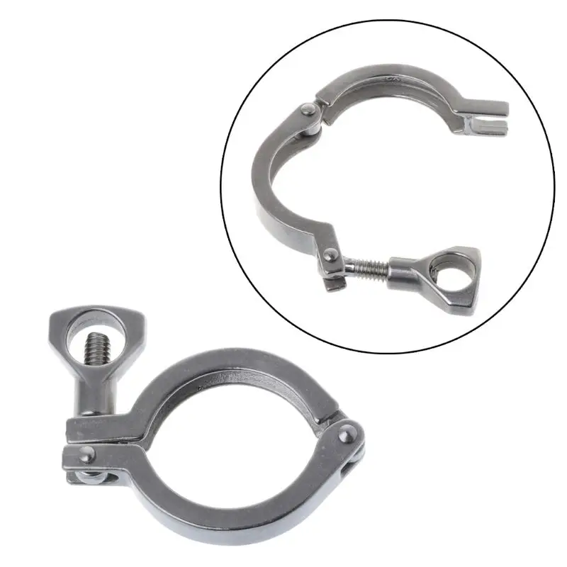 1 5 &quotTri Clamp 50 мм наконечник O/D 304 нержавеющая сталь Tri Clover санитарный фитинг для