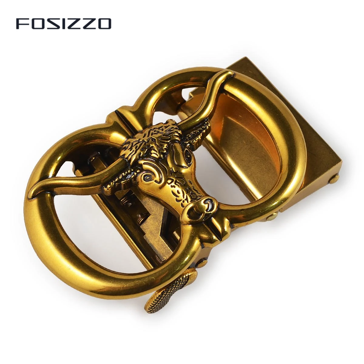 

FOSIZZO New Fashion High Quality Men's Buckle Zinc Alloy Automatic Buckle 3.6CM #0432