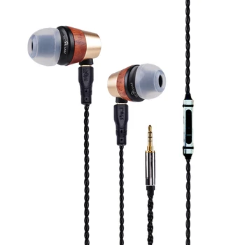 

Pizen BK50 PRO Noise cancelling Wooden earphones 1DD+2BA Hybrid Balanced Armature HIFI Earphone ie80 ie800 ie8 se215 se535 SE846