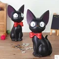 Jiji schwarz katze handwerk kreative cartoon tiere kinder geburtstag geschenke-in Figuren & Miniaturen aus Heim und Garten bei
