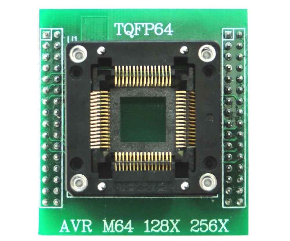 

TQFP64 К DIP40 горелке ZY564B адаптер преобразователя замещения