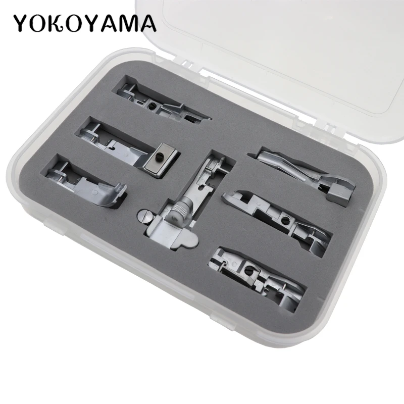 YOKOYAMA 7 шт./компл. детали для швейных машин многофункциональная прижимная лапка