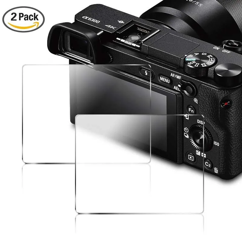 PCTC Ultra thin camera screen protection film 0.3mm for Sony A6000 A6300(10packs) | Электроника