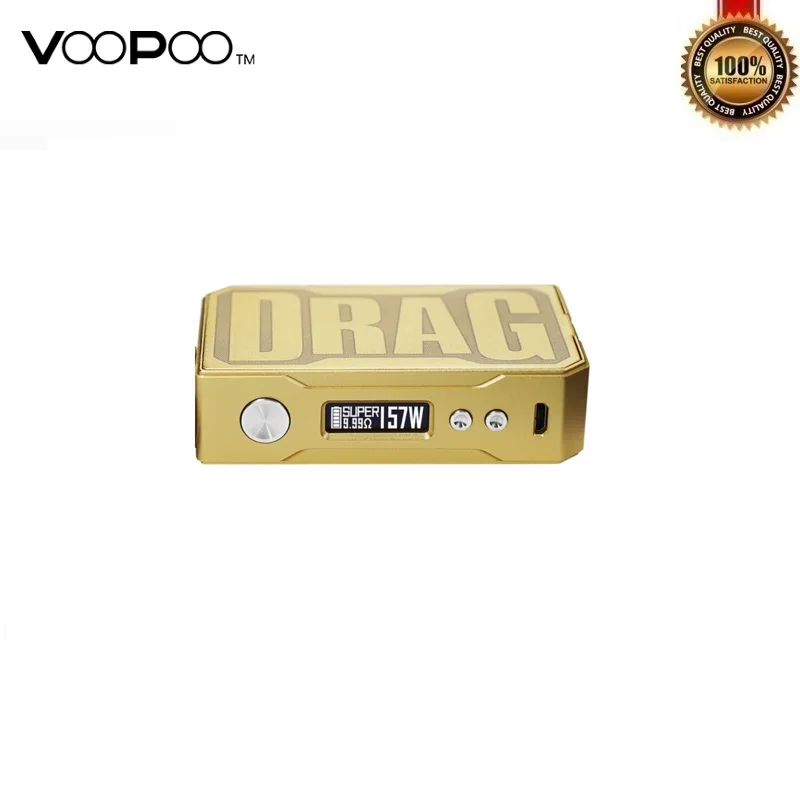 Оригинал VOOPOO DRAG X007 157 Вт бокс мод 18650 TC моды с чипом US GENE электронная сигарета 510