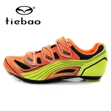TIEBAO Мужская профессиональная обувь для велоспорта дорожный велосипед спортивная обувь/тапки Ciclismo легкий спортивный обувь