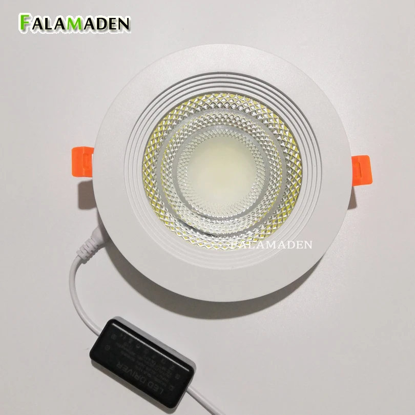 

5W 7W 10W prevented glare COB downlights for foyer bedroom kitchen dining room etc. very bright and energy-saving AC85-265V