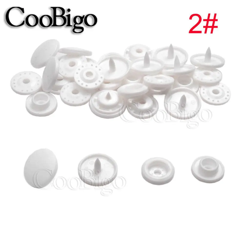 50 комплектов T5(12 мм) круглые пластиковые кнопки застежки для стеганного одеяла простыня кнопка аксессуары для одежды для детской одежды Зажимы - Цвет: 2
