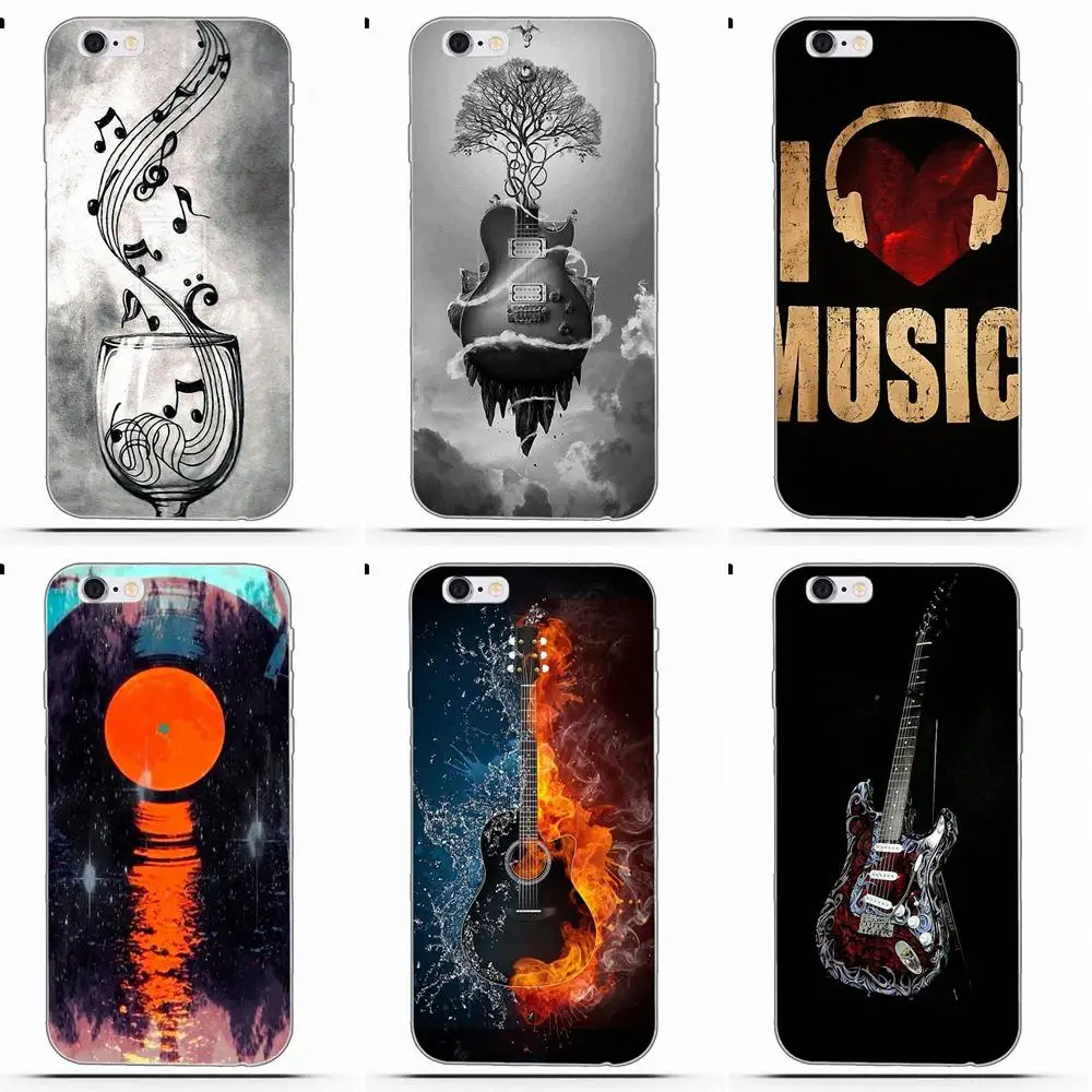 

Perciron For Galaxy Alpha Core Note 2 3 4 S2 A10 A20 A20E A30 A40 A50 A60 A70 M10 M20 M30 Soft Cute Case I Love Music