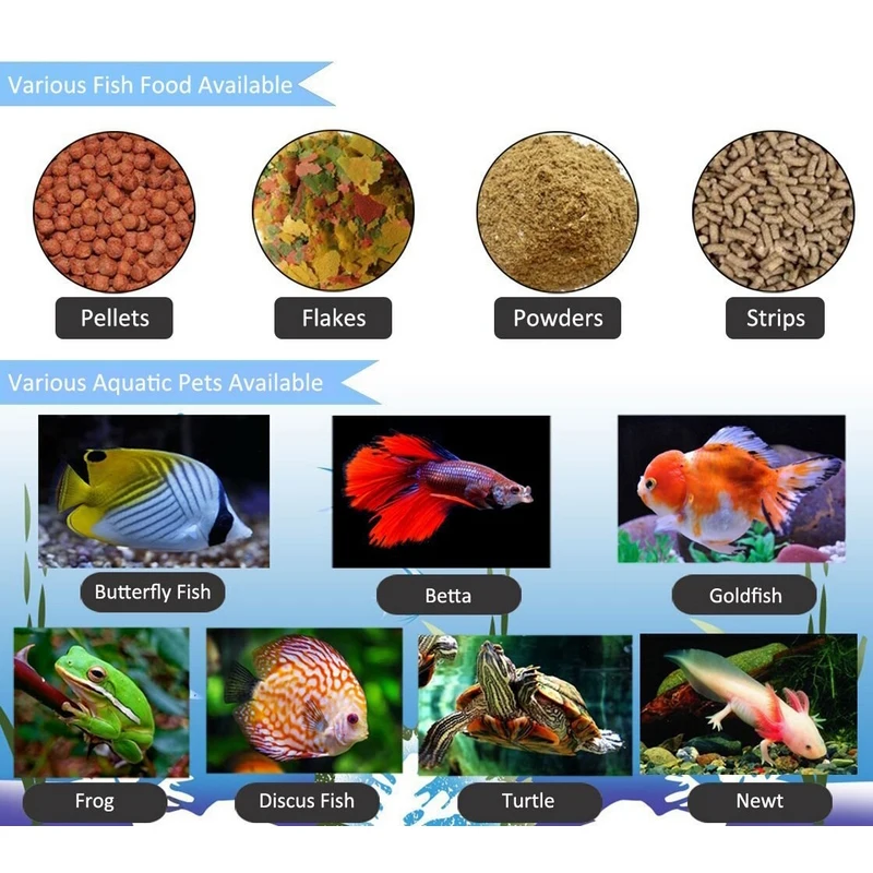 Регулируемые автоматические кормушки для рыб с цифровым ЖК-дисплеем, автоматические кормушки для аквариума с таймером для кормления домашних животных