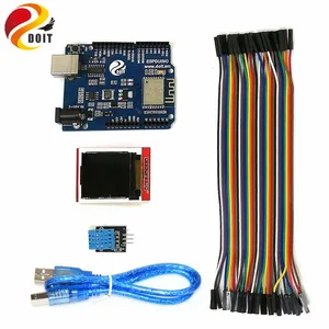 Arduino WiFi Starter Kit for IoT, ESPduino Development board,1.44'' inch LCD Module, DHT11 Temperature/ Humidity Sensor DIY