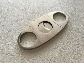 

Sharp Double Blades Cigar Cutter Scissors Shears cigarette tobacco smoking Guillotine stainless steel metal cigar cutter knife