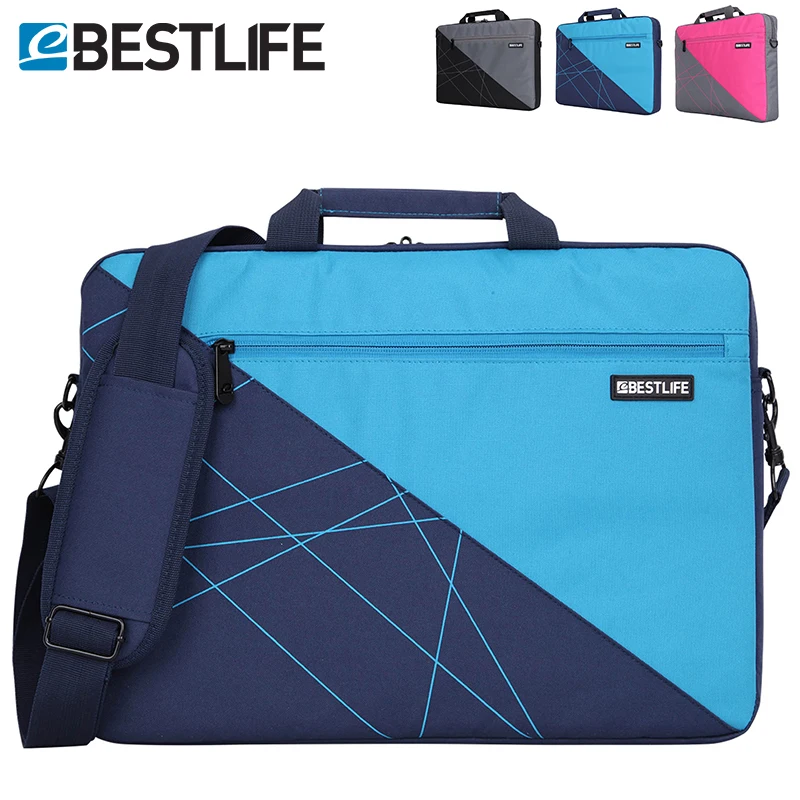 BESTLIFE Slim Carrying Laptop Bag Case One Strap Laptop Handbags 15.6