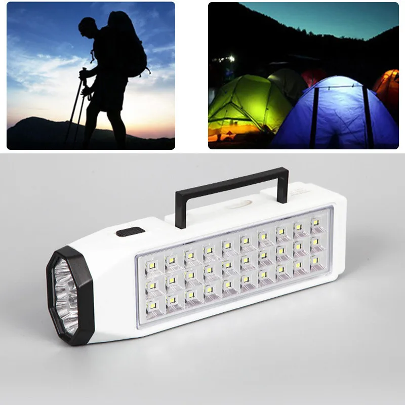

Oobest Mini 38 LED LED Rechargeable Emergency Light Lamp High Capacity Flashlight Camping Traveling Outdoor Best Quality