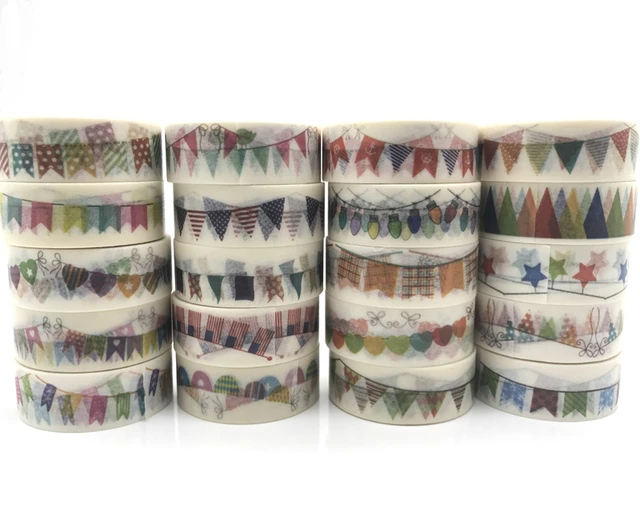 Colorful Flags Washi Tape