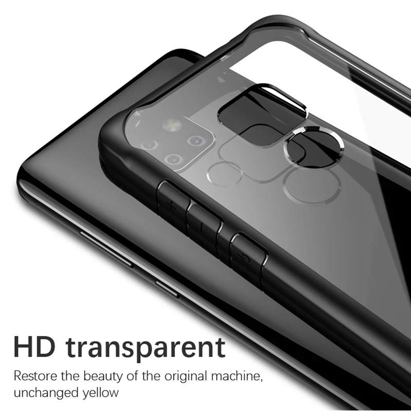 Чехол для Huawei Mate 20 IPAKY Lite силиконовый акриловый Гибридный противоударный