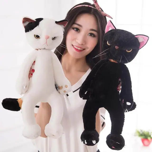 scratch cat plush