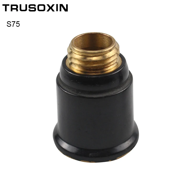 Inverter DC Plasma Cutter Consumables 2pcs PC0114 Shield Fit Cups S75 Plasma Cutter Torch