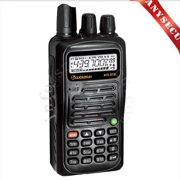 Хорошая цена кг-816 430-470 МГц с подкладкой двухдиапазонного радио wouxun KG-816 IP55 водонепроницаемый приемопередатчик