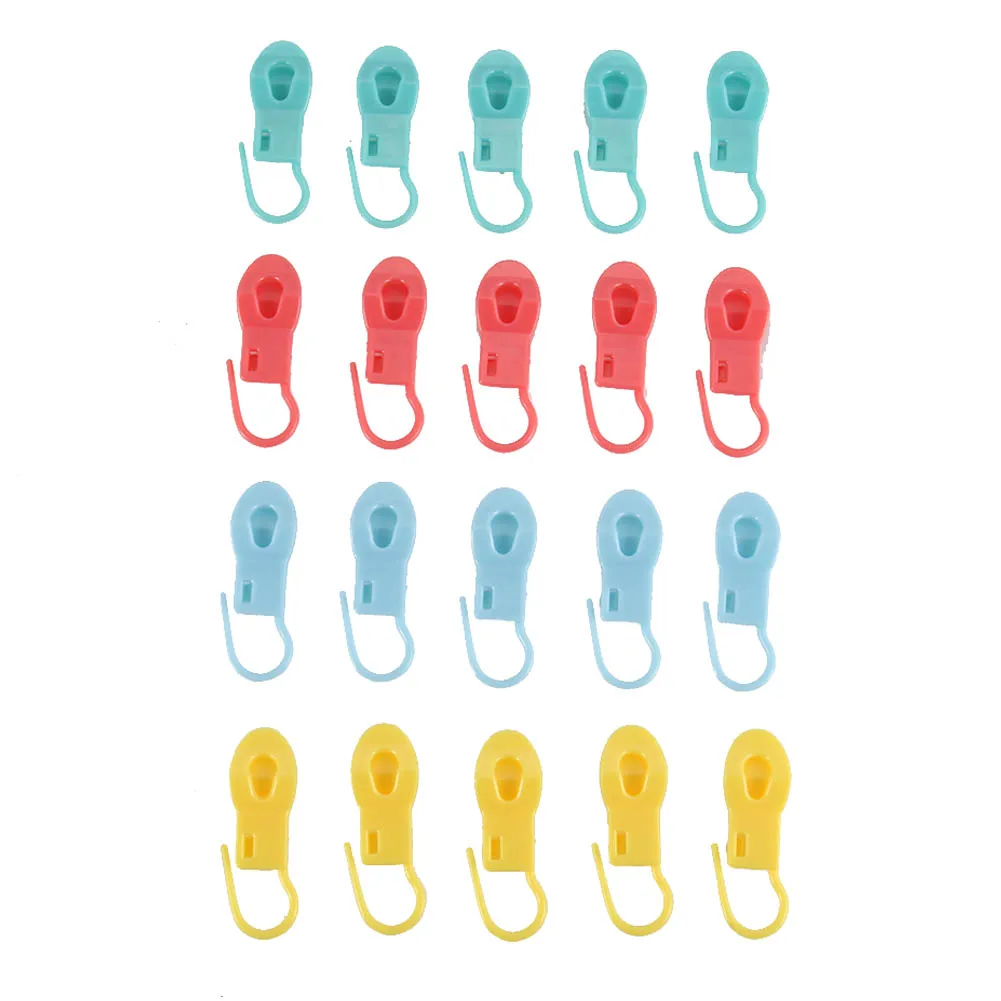 20 Pcs di Lavoro A Maglia Crochet Chiusura Stitch Ago Clip di Marcatori Supporto di Strumenti di Vendita Calda