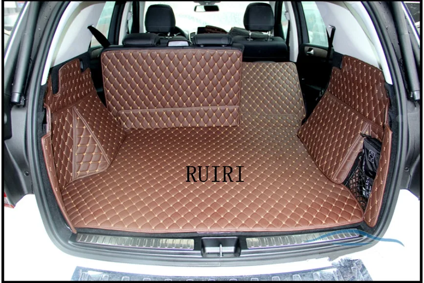 High quality! Special trunk mats for Mercedes Benz GLE 450 2018-2015 waterproof boot cargo liner GLE450 Free shipping |