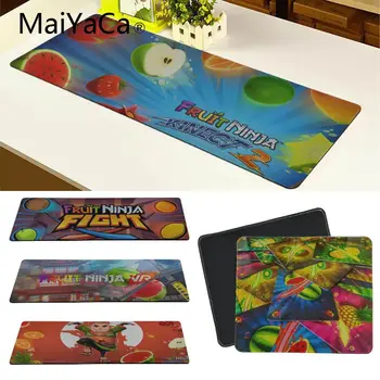 

MaiYaCa Custom Skin fruit Ninja Keyboards Mat Rubber Gaming mousepad Desk Mat Good quality Locking Edge large Game Mouse Pad
