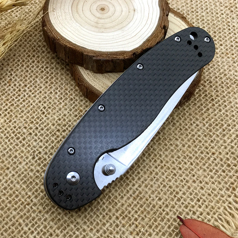 Складной нож RAT Model 2 Охотничий Тактический карманный клинок из углеродного