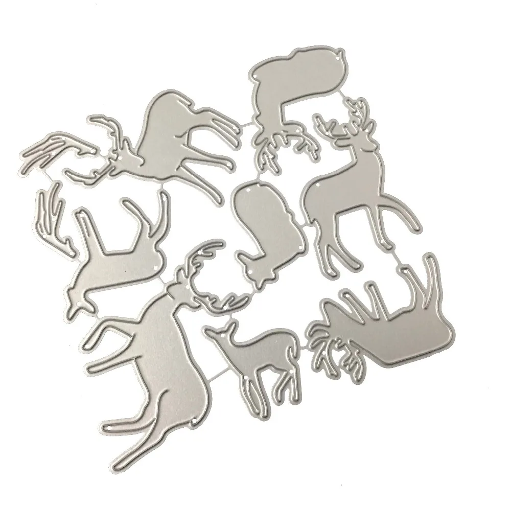 Animal Deer Lace Dies Metal Carbon Steel Cutting Dies Per