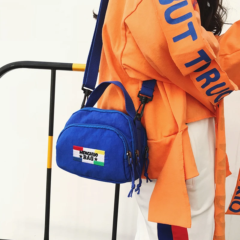 MENGHUO Small Shoulder Bags Female Solid Zipper Luxury Women Designer Flap Mini Nylon Summer Beach Crossbody Bag Sac A Main 2018 (14)