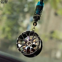 YiZhi автомобиль модные украшения BBS амортизатор хаб крутой автомобиль зеркало заднего вида держатель Стайлинг быть разными