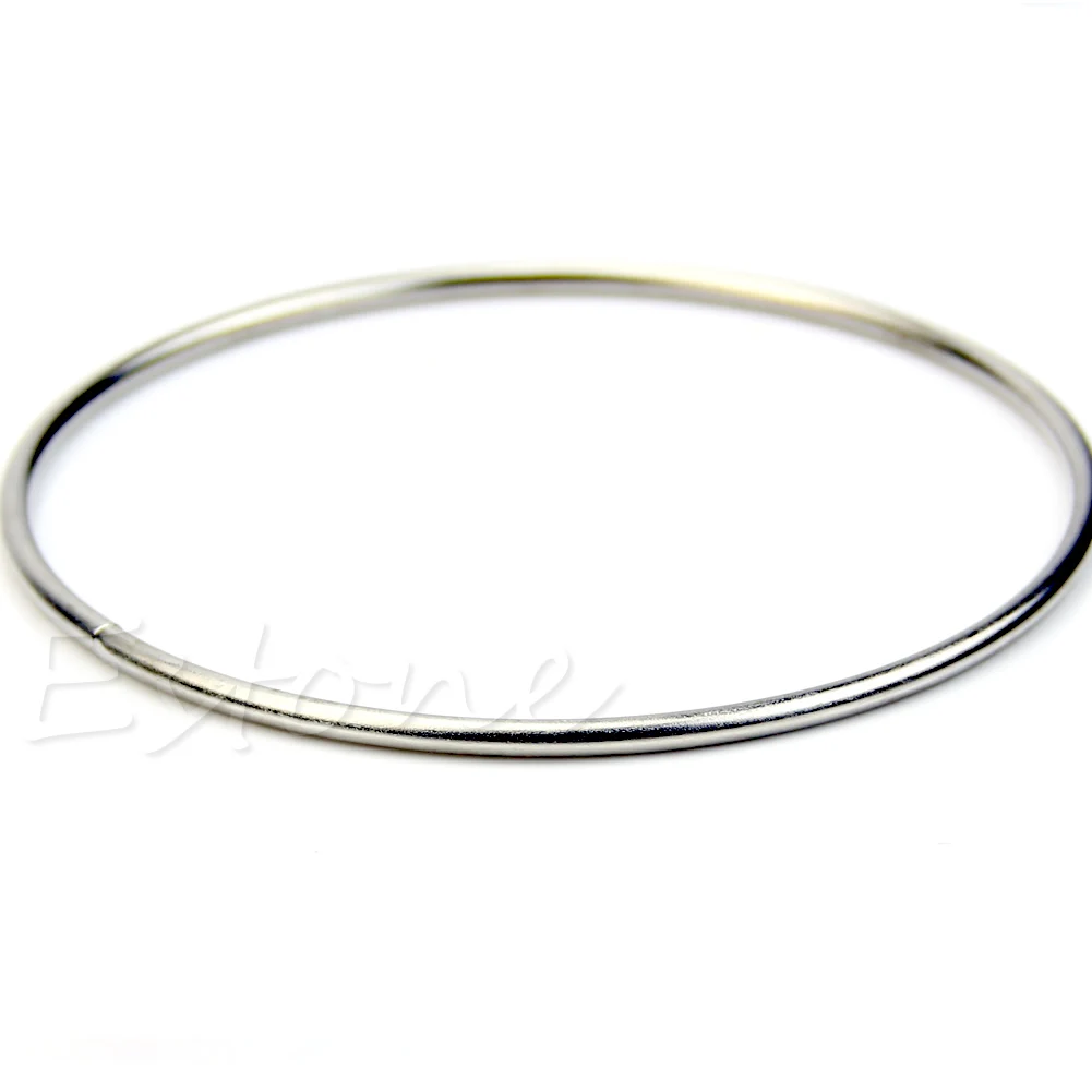 

Top Quality 1Set Magic Chinese Linking Rings Set Magnetic Lock Kids Party Show Stage Trick