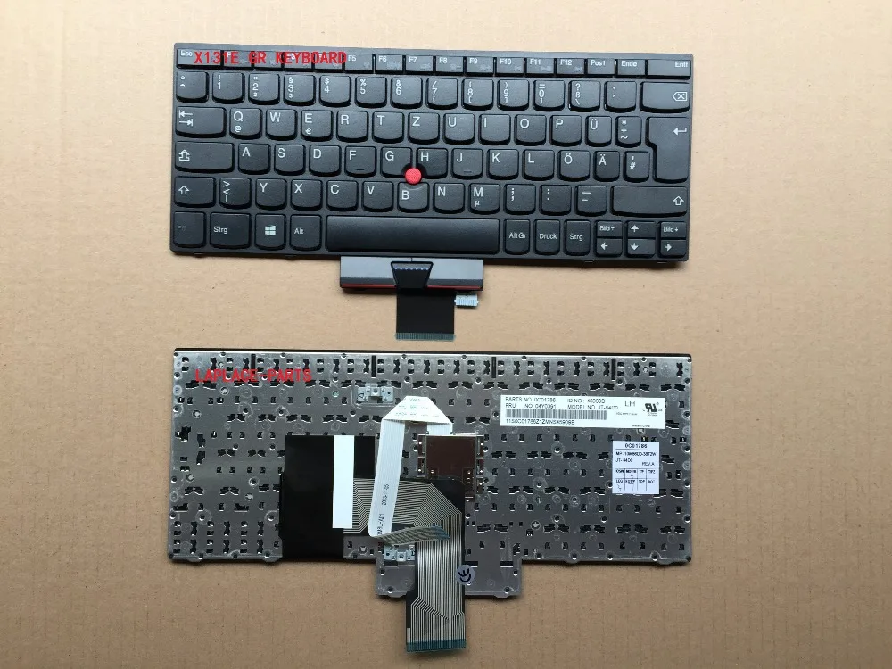 Новинка подлинный немецкий тастат Laplace для Lenovo Thinkpad X131 X121E X130E X131E клавиатура FRU: