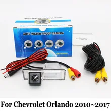 Автомобильная парковочная камера для Chevrolet Orlando 2010~ /RCA AUX провод или Беспроводная камера/HD CCD камера заднего вида ночного видения s