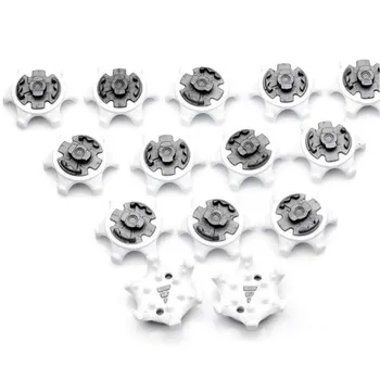 

14pcs/lot Golf Spikes Pins Turn Fast Twist Shoe Spikes Durable Replacement Set Ultra Thin Cleats Pins Golf Shoes Parts
