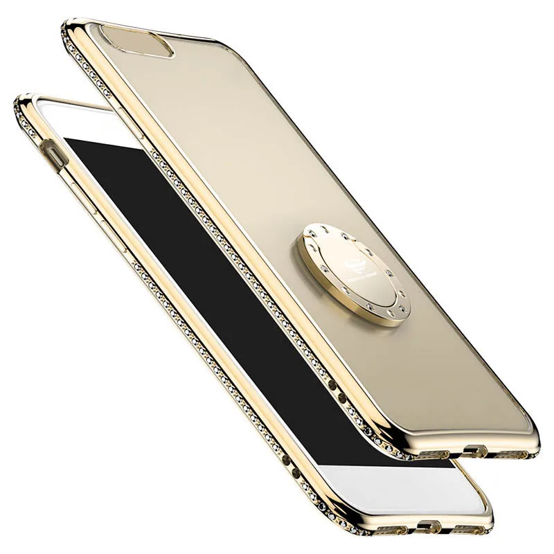 Чехол OCYCLONE Bling для Iphone X гладкий 6s со стразами 8 чехол Ring Rose plus 7 красное кольцо|cover for