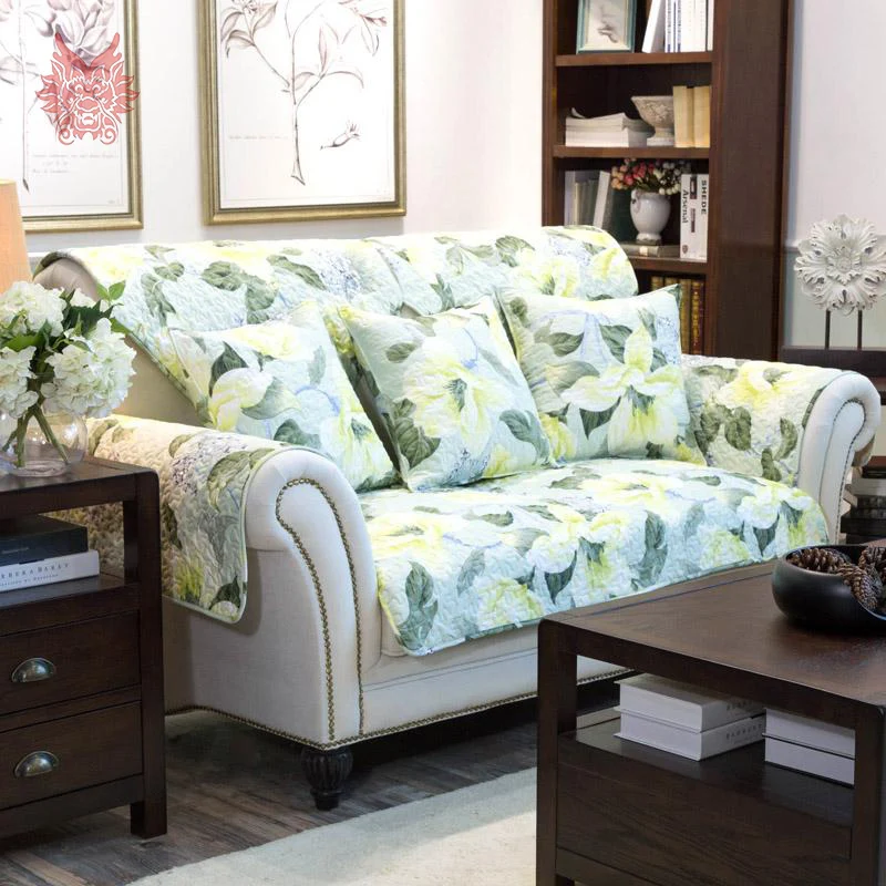 Free Shipping Past Style Geometricfl Print Sofa Cover Sofa Cover