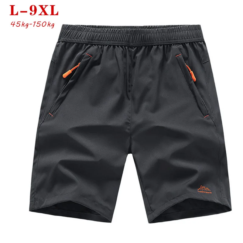 

OLOEY 2019 casual shorts men plus size sport joggers Trousers summer beach shorts loose sweatpants fitness short pants L-9XL