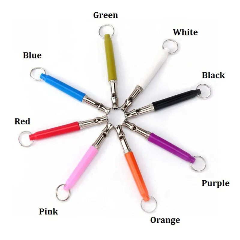 Ultrasonic Dog Repeller 90mm Pet Dog Training Adjustable Whistle Pitch Anti Bark Pet Supplies2