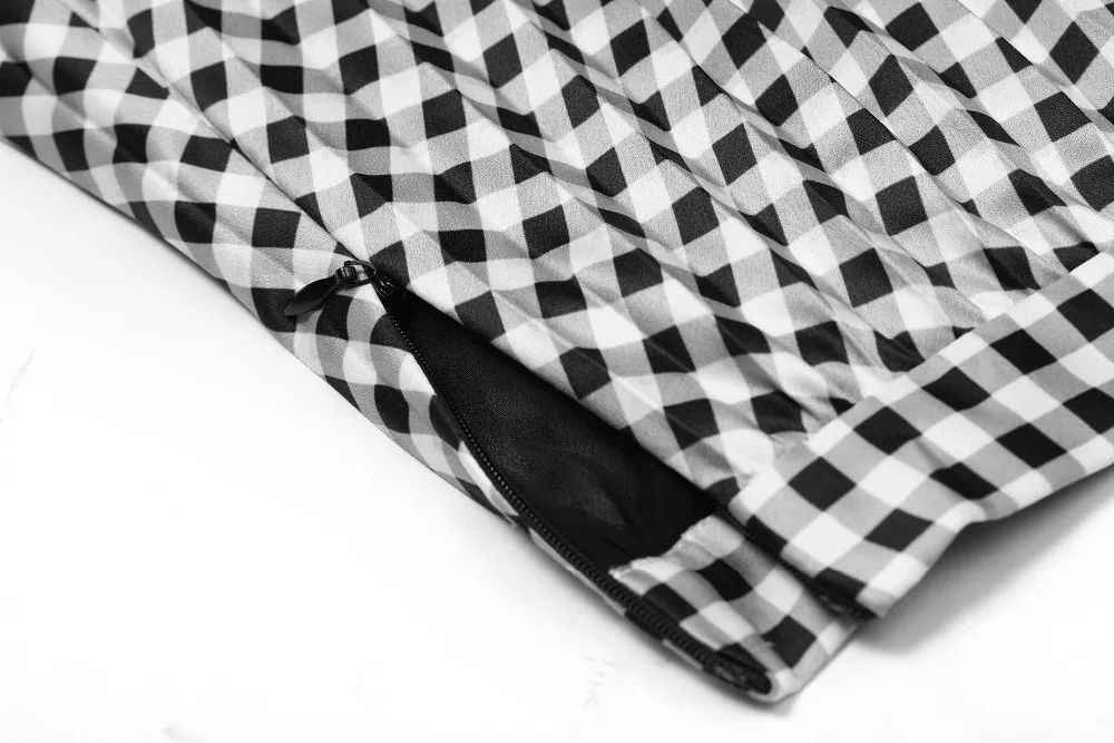 Samstree женская летняя плиссированная юбка, клетчатая Лоскутная юбка с персонажем, высокая уличная длина до середины икры, длинные юбки трапециевидной формы с эластичным низом