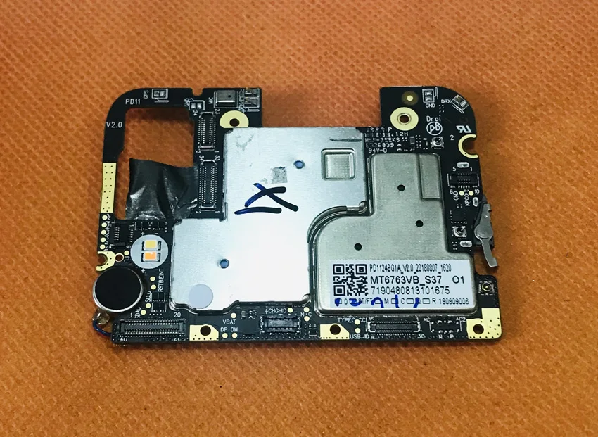  Used Original mainboard 4G RAM+32G ROM Motherboard for Umidigi ONE Helio P23 Octa Core Free Shippin