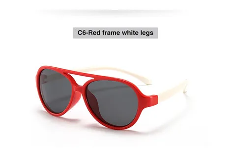 WANMEI. DS Роскошные бренды TAC очки Детские поляризованные мальчики девочки дети спортивные очки УФ Защита Oculos De Sol Gafas - Цвет линз: Красный