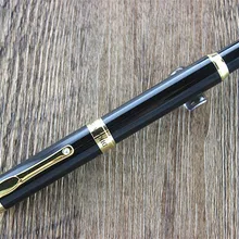 DIKA WEN 8012 Роскошная золотая шариковая ручка с алмазным зажимом гладкая металлическая шариковая ручка для студентов школьные принадлежности