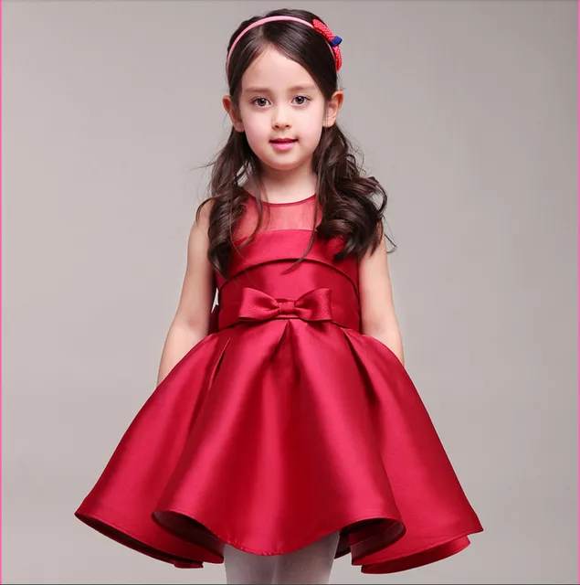 Hot Red Cinderella Latest Style Ball Gown Beauty Flower Children S Hot Red Cinderella Latest Style Ball Gown Beauty Flower Children S Clothes Wedding Pagent Dresses