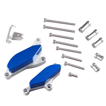 

Motorcycle Left & Right Side Engine Guard Frame Stator Slider Protector Cover Kit For Kawasaki Ninja ZX10R ZX-10R 2008 2009 2010