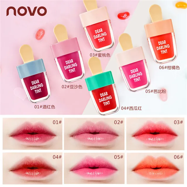 Etude House Dear Darling Water Gel Tint Ice Cream 4 5g 10 Color Weight 32g Own Label Brand Beautynetkorea Korean Cosmetic