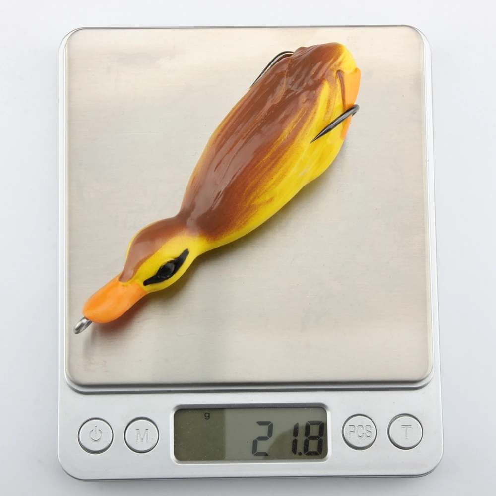 Палисандр 1 шт. Pesca Щука приманка для рыбалки искусственная 21 8g 105 мм 3D утка