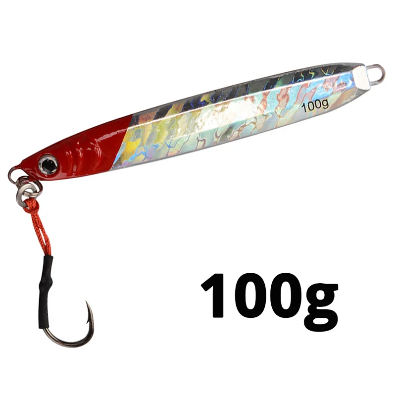 KastKing 100 г 150 г приманка для морской рыбалки с одним крюком, 4 цвета, Морская Лодка, жесткая металлическая приманка для рыбалки - Цвет: 100g-2