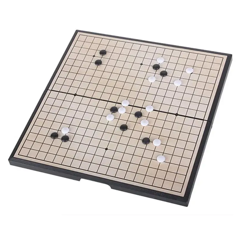 Pedra magnética ir jogo de tabuleiro conjunto